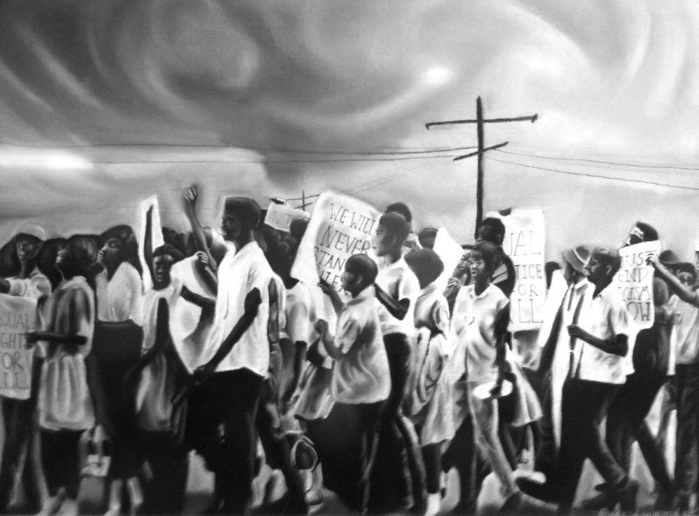 We Will Never Stand Silent | The Artwork of Brian Washington